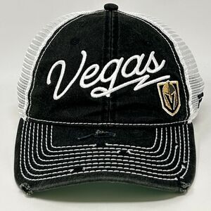 Las Vegas Golden Knights Trucker Hat Baseball Cap Fanatics NHL Snapback Black
